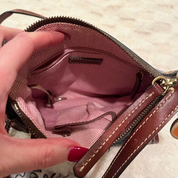 Dooney & Bourke Denim Crossbody Bag - Picture 4 of 5